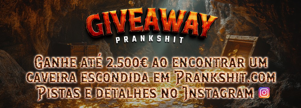 Concurso de caça ao tesouro no Prankshit, encontra caveiras escondidas e ganha prémios em dinheiro