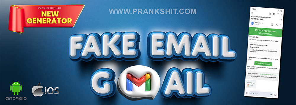 fake gmail email generator prank conversation prankshit