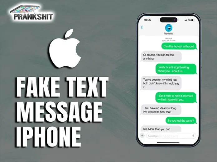 Fake Text Message iPhone