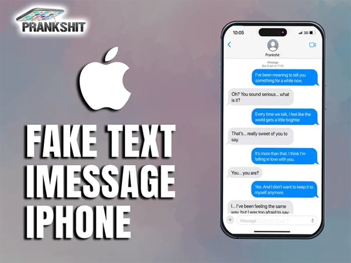Fake Text Message iPhone