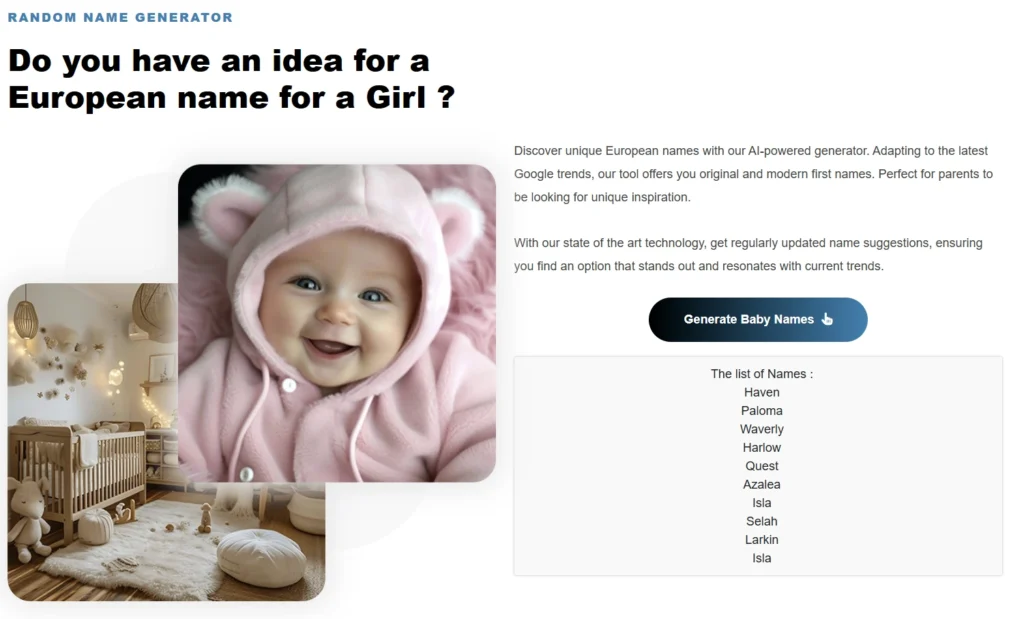 Baby Girl Names