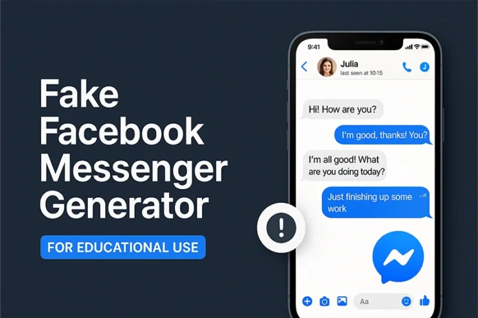 Fake FB Messenger