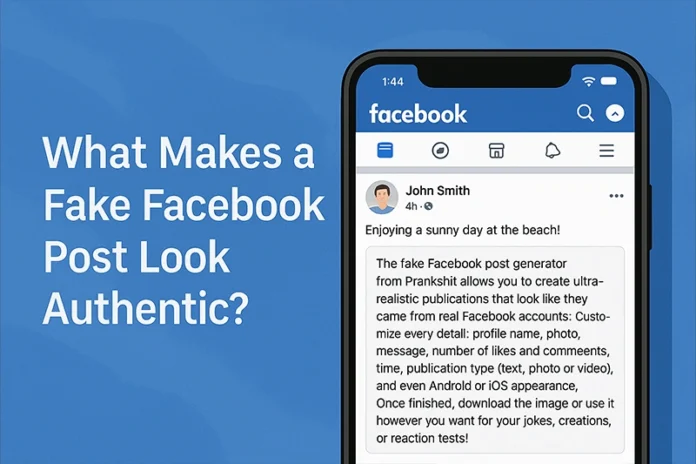 Fake Facebook Posts