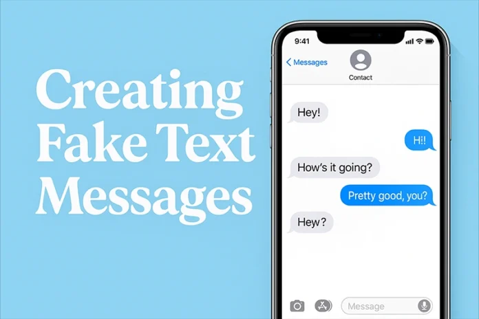 How to Create Fake Text Messages