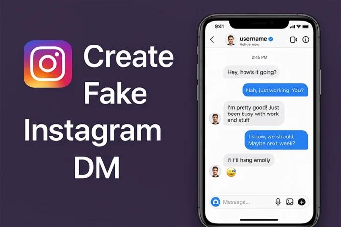 Fake Instagram DM
