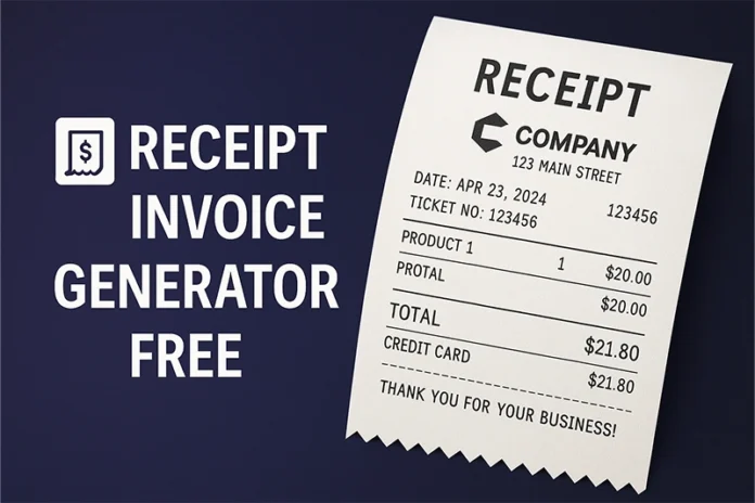 Receipt Generator