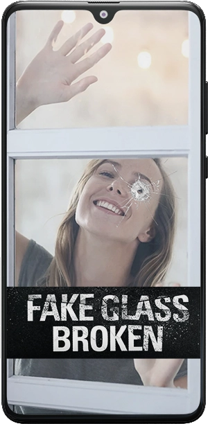 Prankshit fake broken glass generator cracked screen prank broken window effect tool