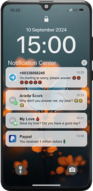 Prankshit fake iPhone notification generator push alert simulation fake notification prank