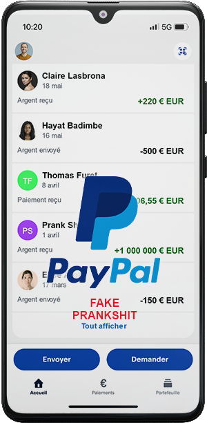history paypal transaction fake payment