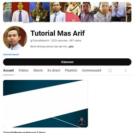 Tutorial Mas Arif - Prankshit Creator Social Media