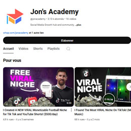 Jon's Academy - Prankshit Creator Social Media